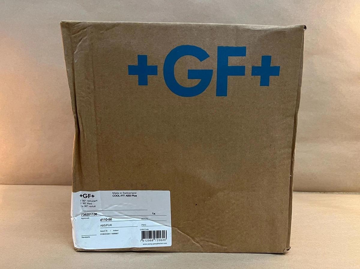 Georg Fischer 738201136 Cool-Fit ABS Plus 90° Reducing Tee *NEW*