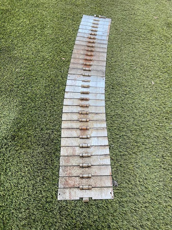 Used Rexnord SS815 BC 83 Tabletop Chain, Stainless Steel, L:43.5” W:7.5"