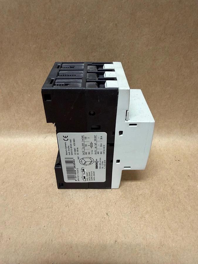 Used Siemens 3RV1011-1CA10 Motor Protection Switch