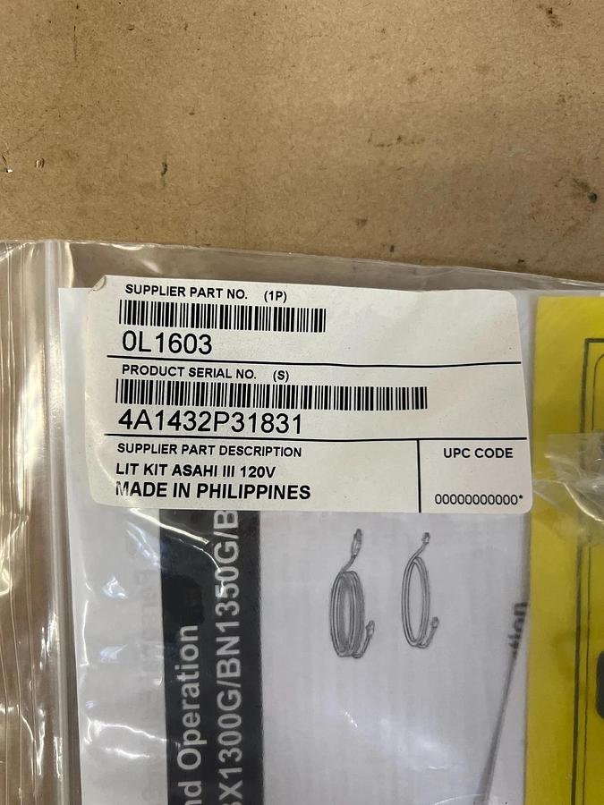 Used APC 4A1432P31831 Back-UPS Lit Kit