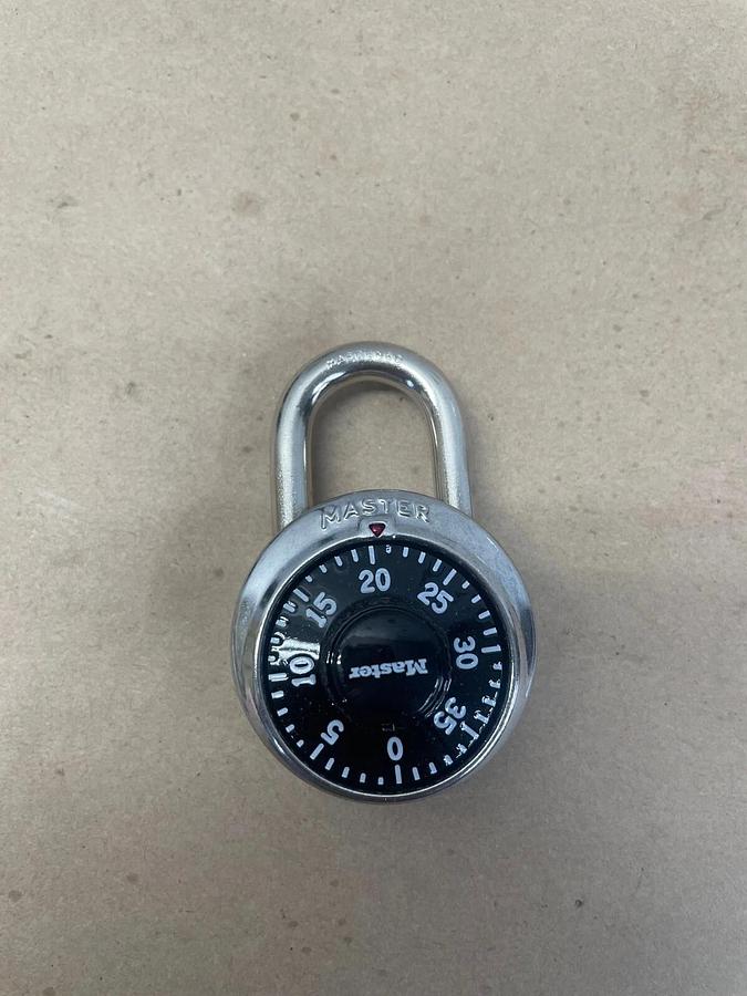 Used MasterLock V647 Combination Padlock - Lot of 2