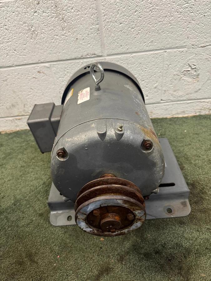Used Baldor Reliance M3708 Industrial Motor, 5 Hp @ 1160 RPM, 37G813Y833H1