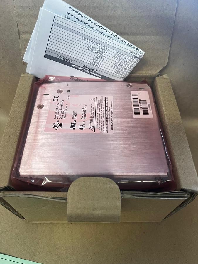 Used Rhino Automation Direct Switching Power Supply PSH-24-480 *FACTORY SEALED*