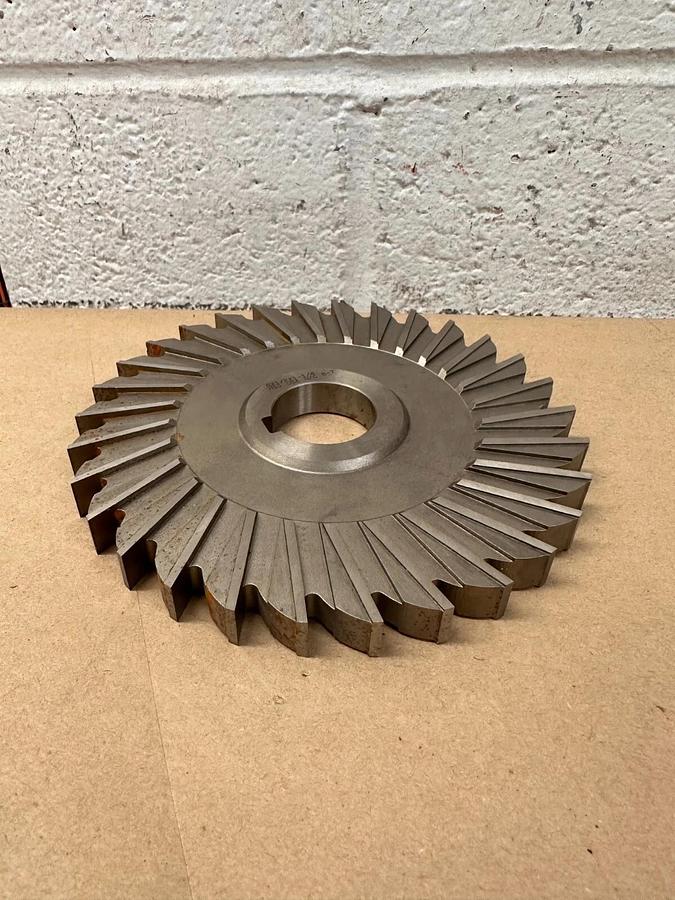Used HSS Side Milling Cutter - 6x1/2x1-1/4 - 30 Teeth N/C B-7