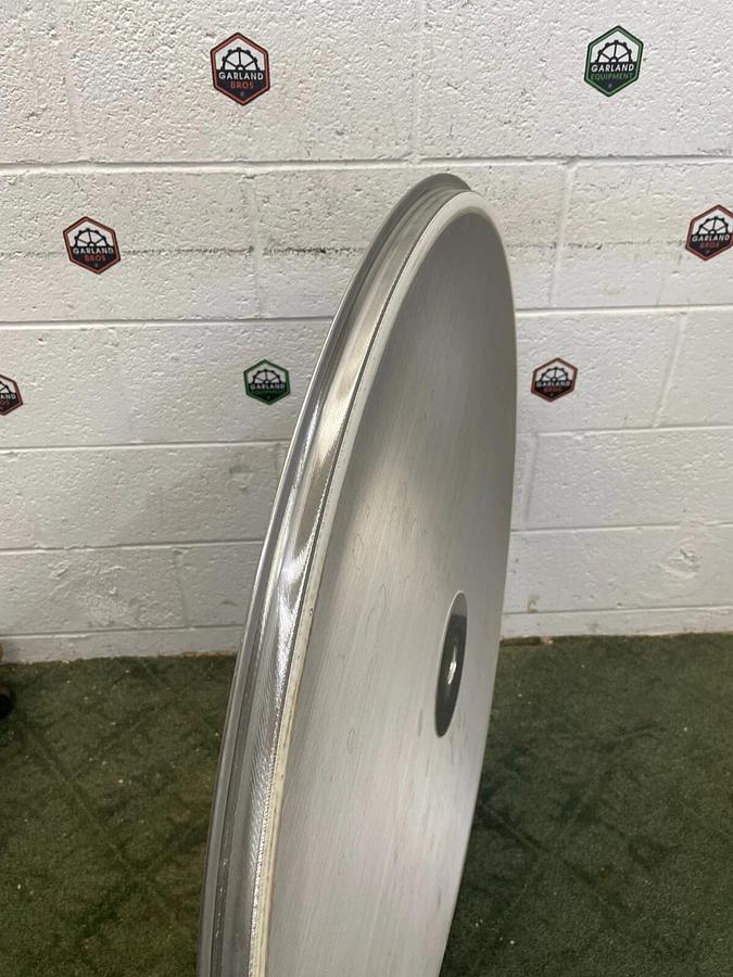 Used Stainless Steel 40” Mesh for Vibratory Screener, 88 Microns, w/ Center Hole