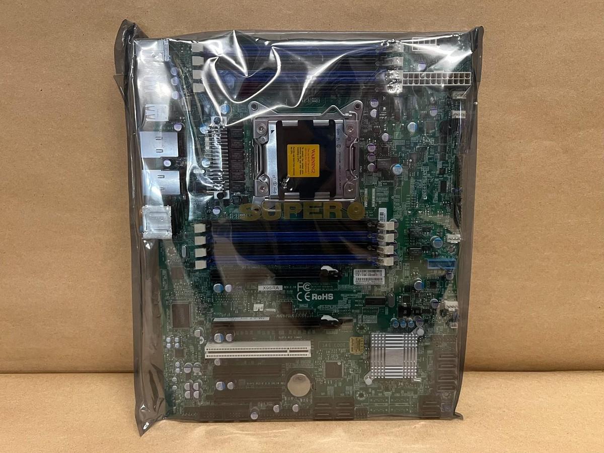 Used Supermicro X9SRA Rev 1.10 Motherboard ATX Workstation Server *FACTORY SEALED*