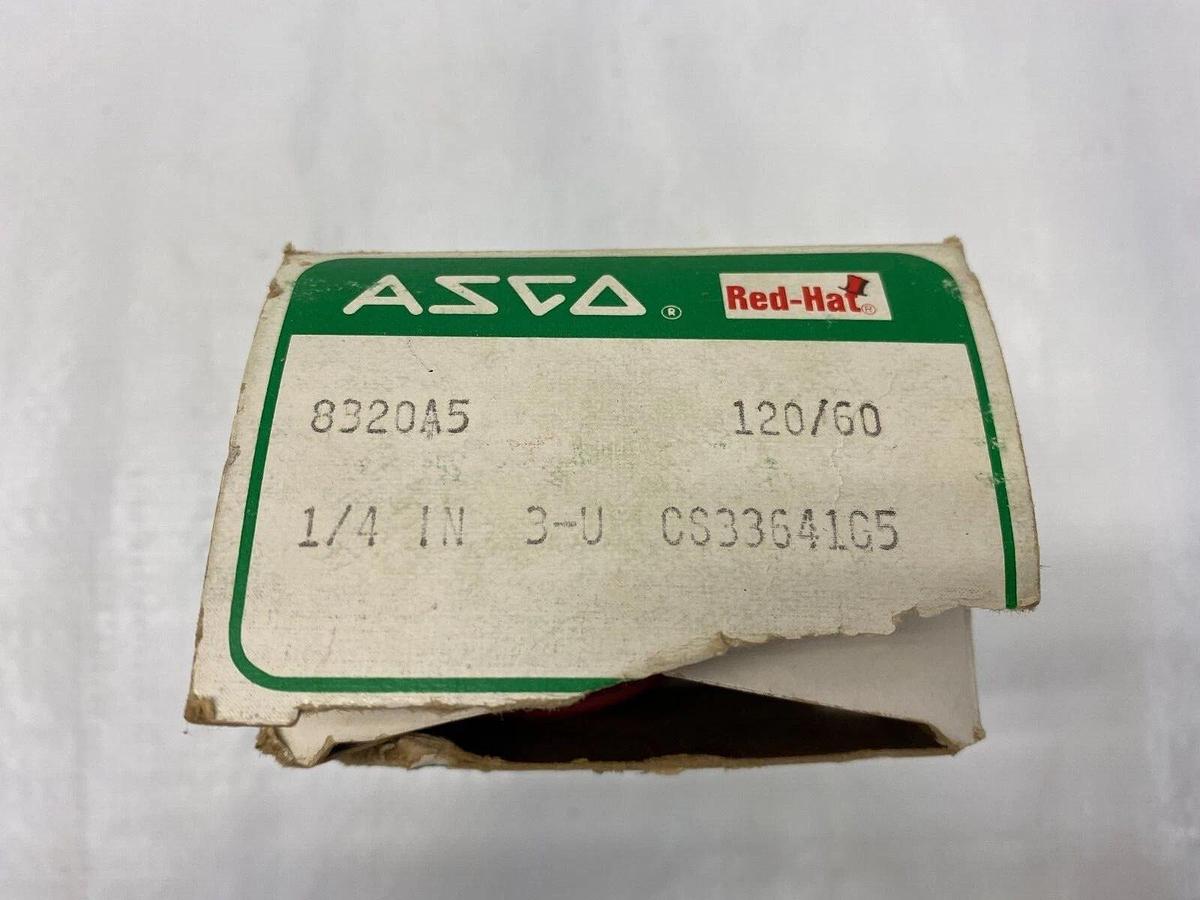 ASCO 8320A5 Solenoid and Air Operated 2,3, and 4 Way Valves