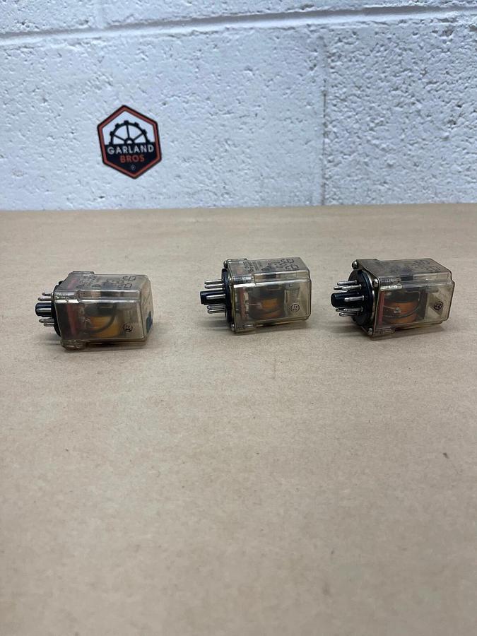 Used Potter & Brumfield KRPIIDY Relay, 24 VDC - Lot of 3