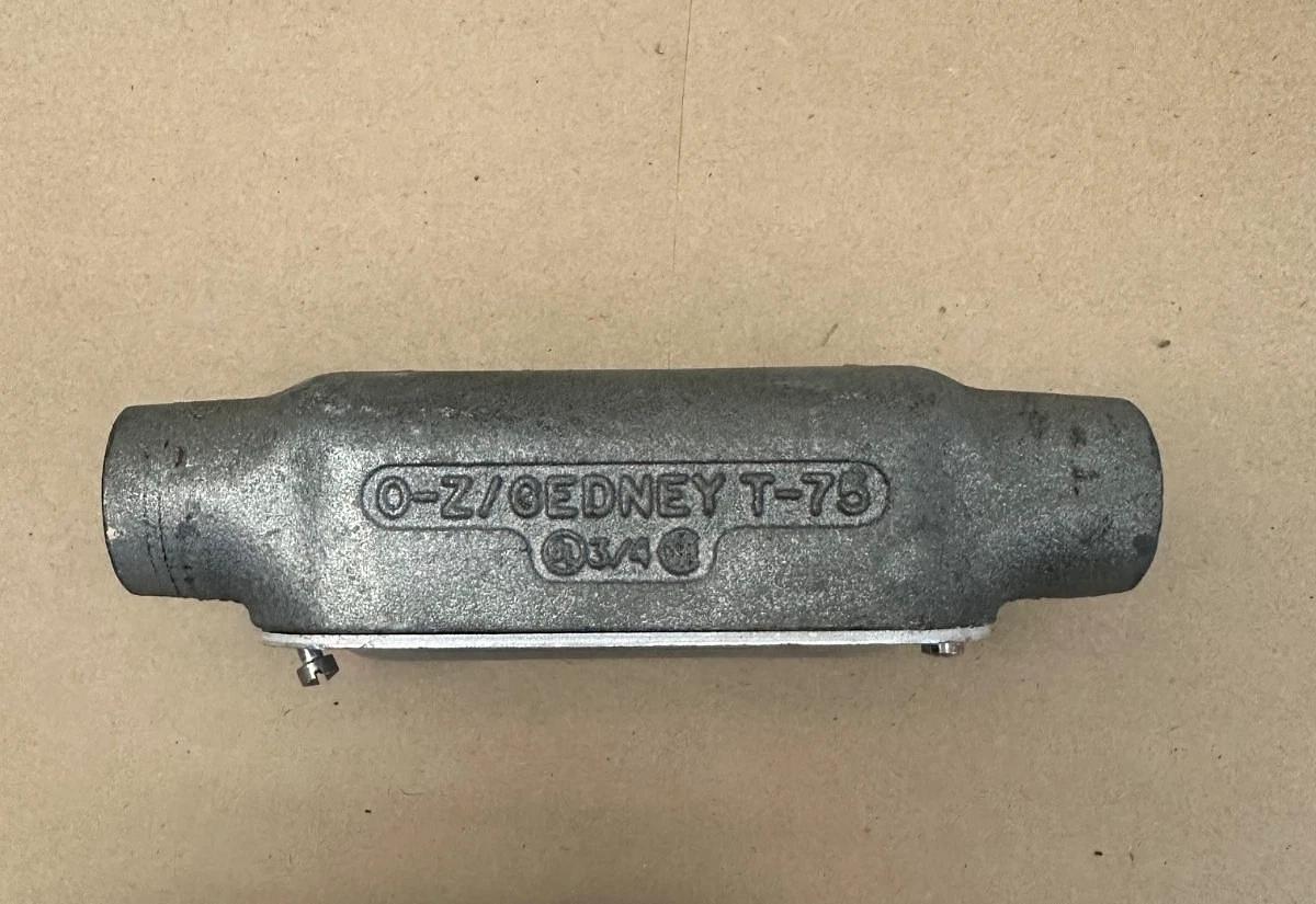 Used Killark O-Z/Gedney T-75 3/4” T Conduit