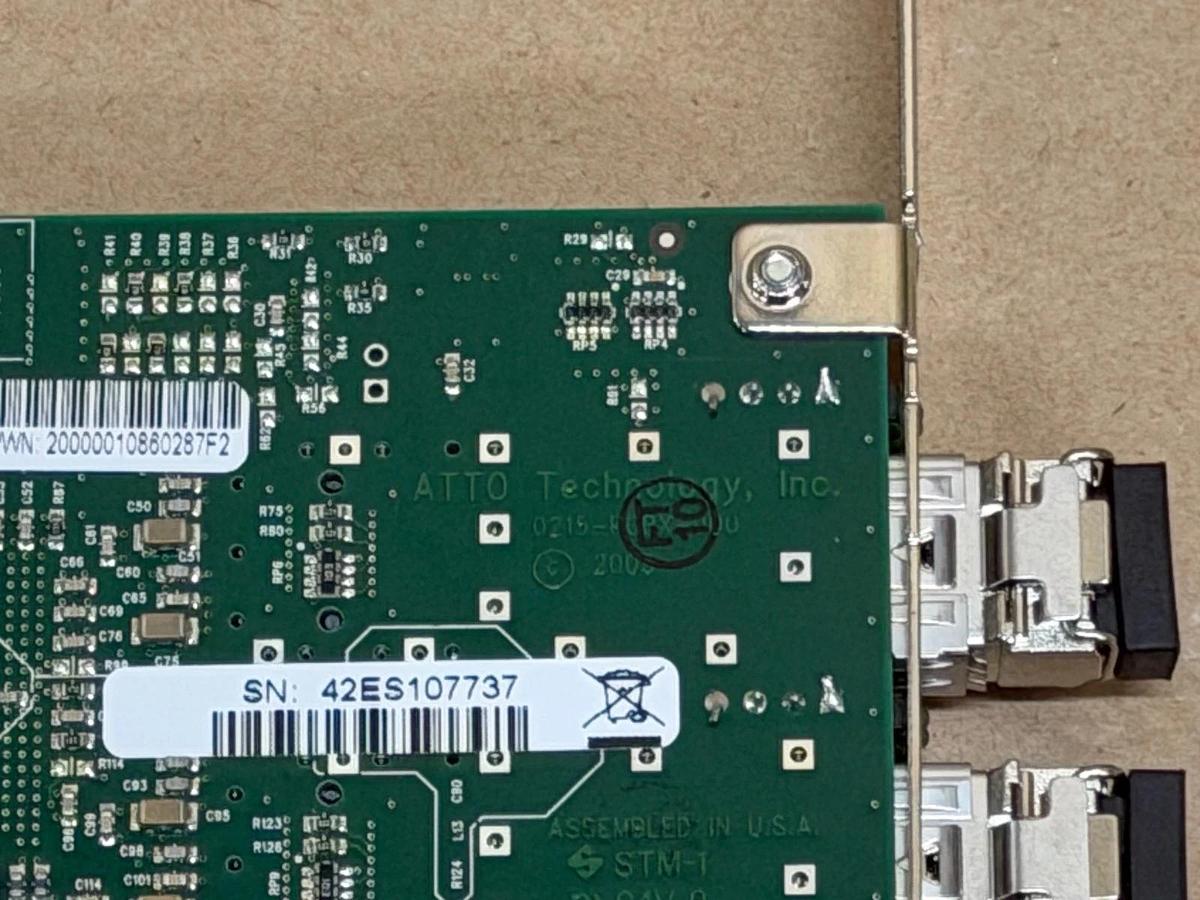ATTO Technology 0215-FCPX-000 Network Connectivity Adapter Component *NEW*