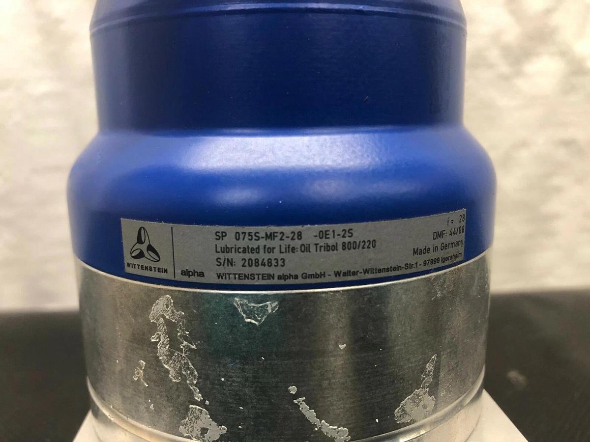 Used Wittenstein SP-075S-MF2-28-OE1-25 Servo Motor Gear Drive