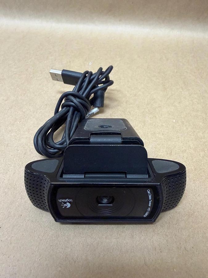 Used Logitech Carl Zeiss Tessar HD 1080p Webcam