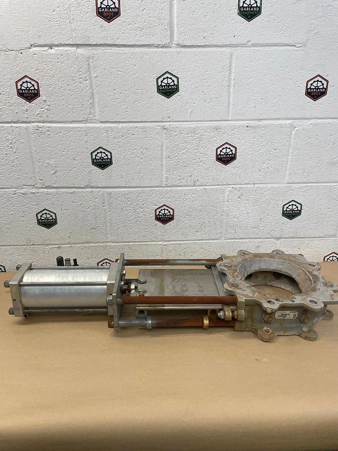 Used Jaudt AB04-1881.10 Butterfly Valve 6” w/ 250 psi Air Cylinder