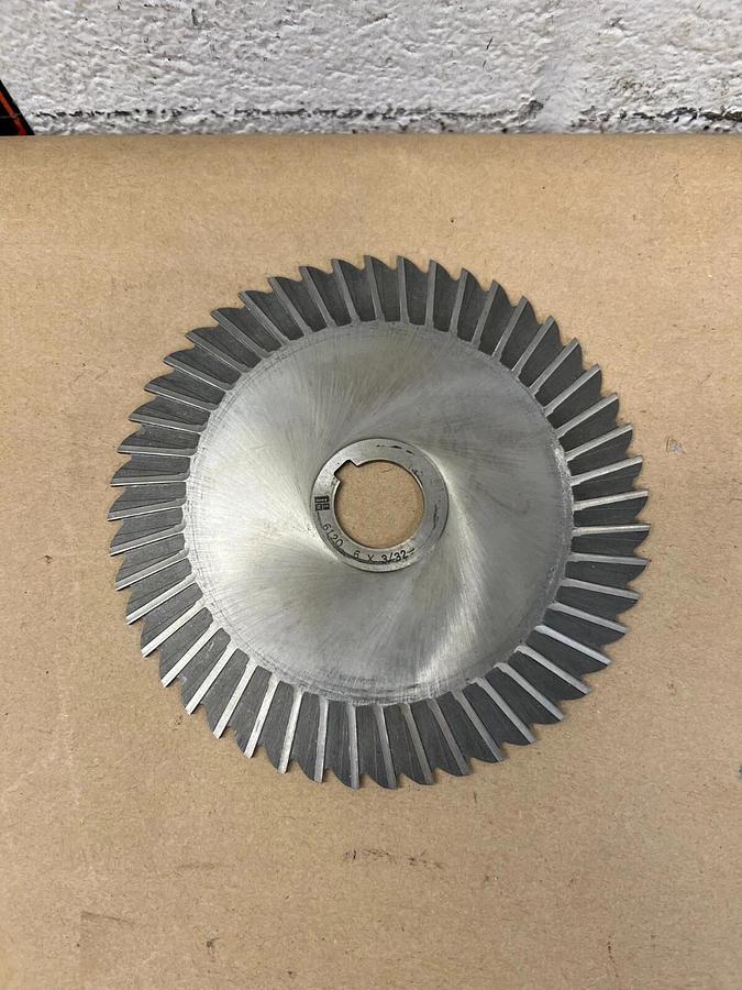 Used ITW 6”x 3/32”, 6120 Cutter 48 Teeth