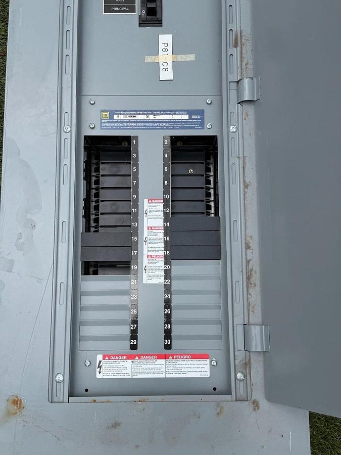 Used Square D NC50S w/ Square D KAP36225MT Circuit Breaker