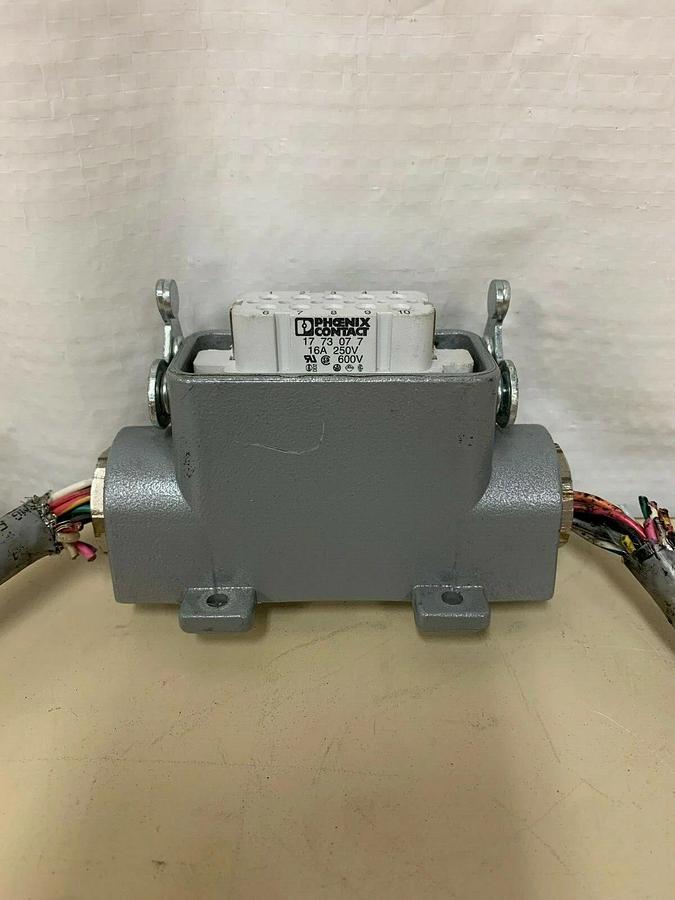 Used Phoenix Contact HC-A 10-EBUS 1773077 Heavy Con Female Insert