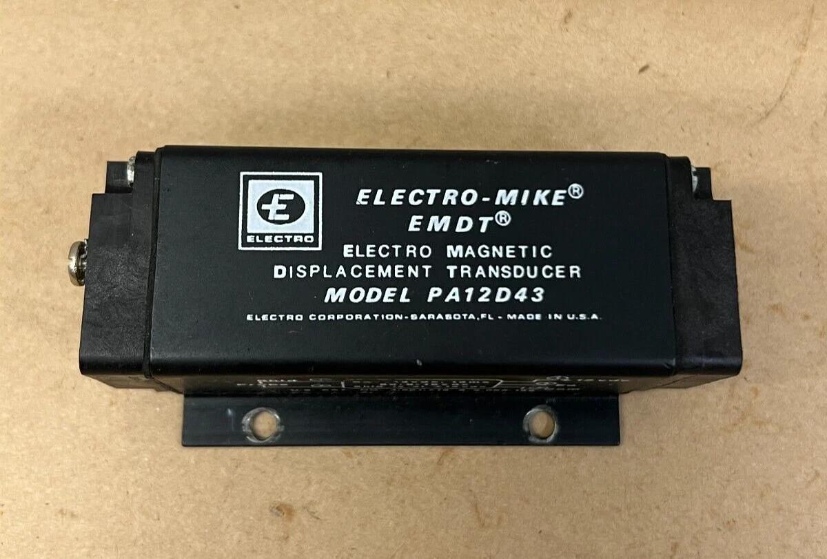 Used Electro-Mike PA12D43 EMDT, Electro Magnetic Displacement Transducer