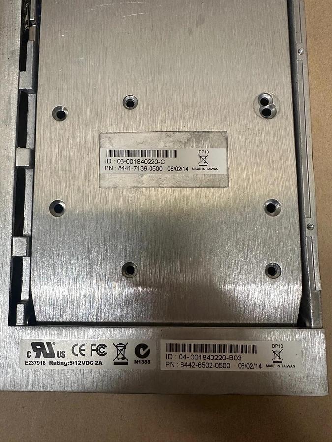 Used CRU 8440-6502-0500 DP10 SAS/SATA, DataPort 10, 6GB *NEW*