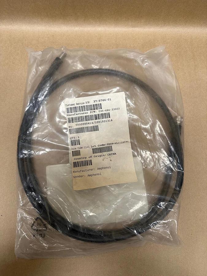 Used Amphenol 37-0766-01 Cable *NEW*