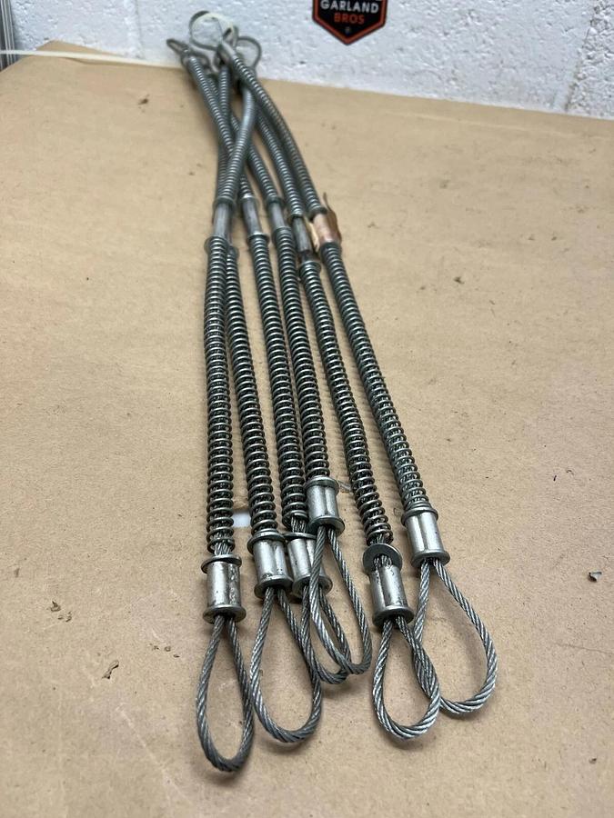 Used Kuriyama B00H7YQG32 Whipcheck Safety Cable, 125PSI, 1/2”- 1-1/4” - Lot of 6