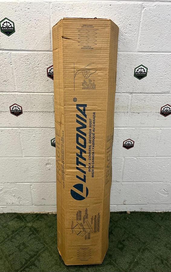 Used Lithonia Lighting SPG240A12120ES Specification Premium Lensed Troffer 1’ x 4’