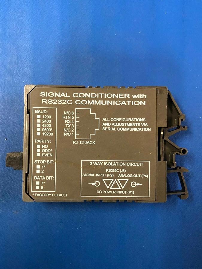 Used Omega Engineering DRN-TC Signal Conditioner with RS232C Communication