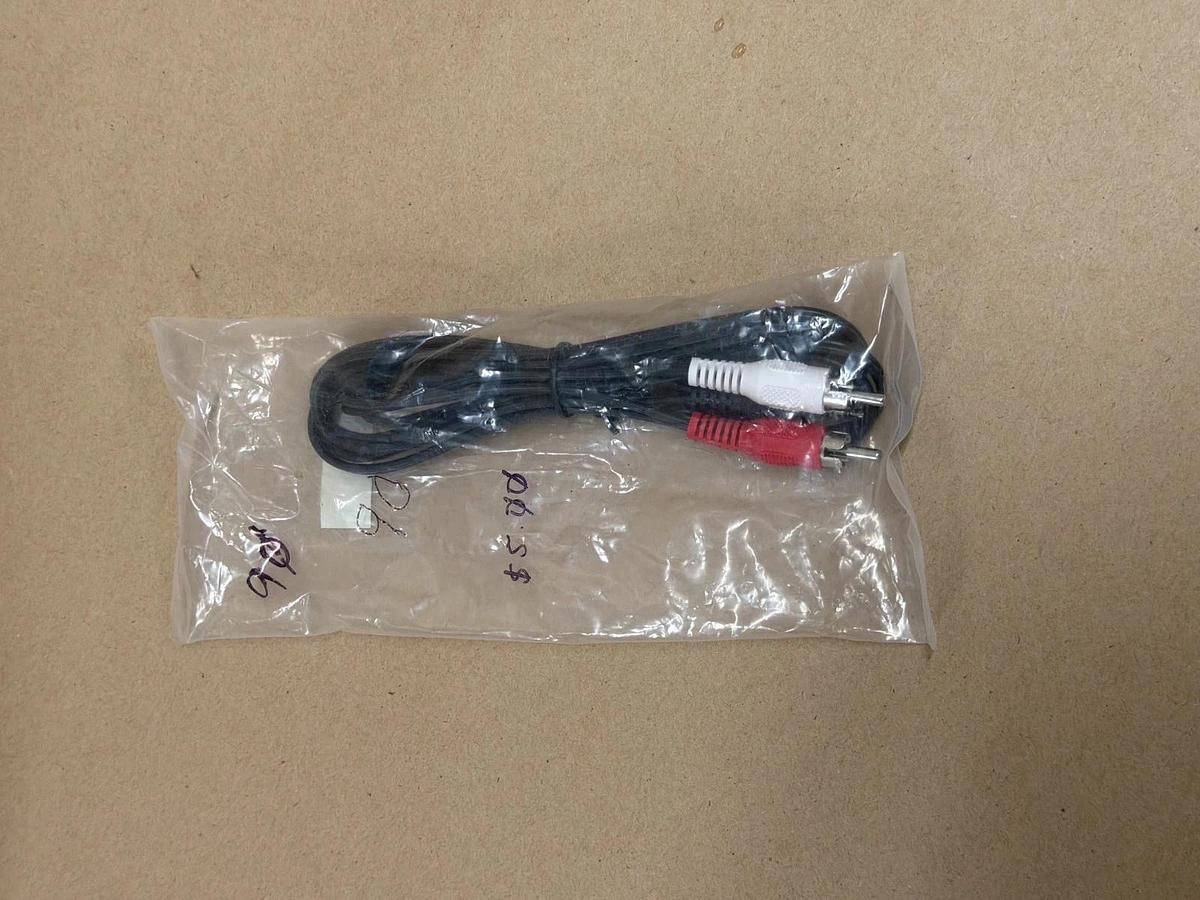 Used 14G000205401 Stereo RCA Audio Cable - Lot of 5