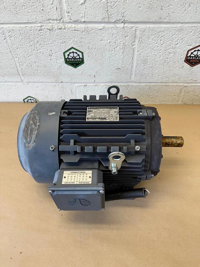 Used TechTop GR3-AL-TF-184T-2-B-D-5 5Hp Motor @ 3510Rpm