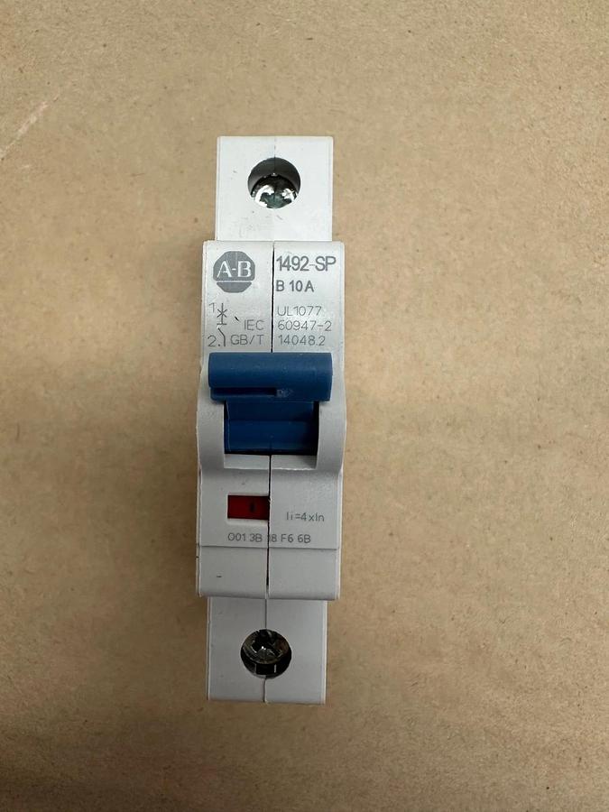 Used Allen Bradley 1492-SPM1B100 Ser D Protector Breaker - Qty 2 *NEW*