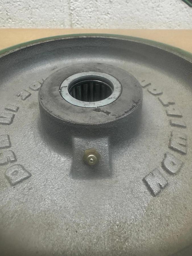 Used Hamilton 040895 8”x 2” Duralast Polyurethane on Iron Wheels, 1500 Lbs Capacity
