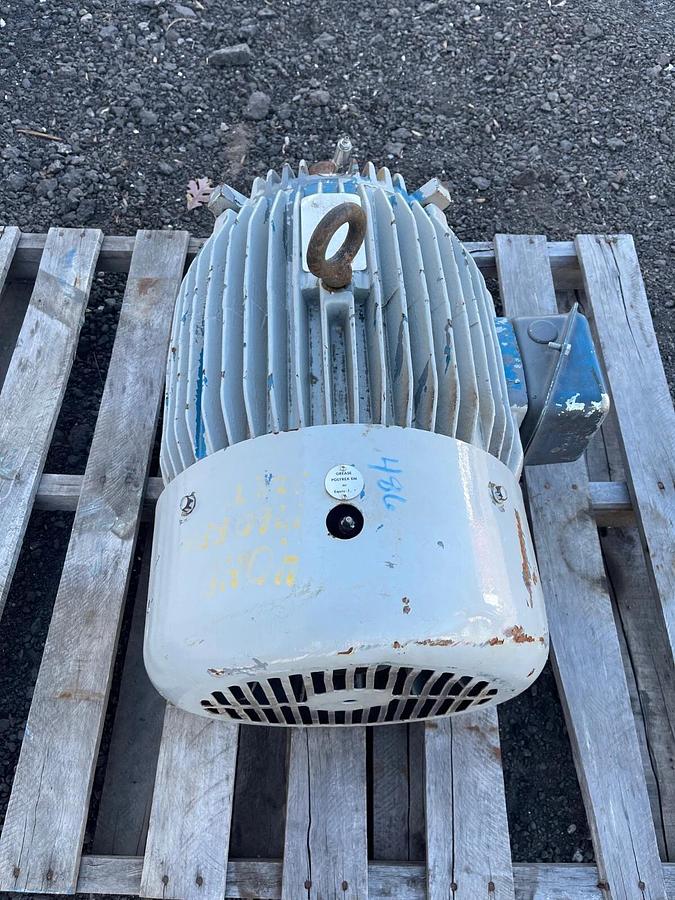 Used Toshiba International Corp B0404FLF1UM 40HP 1760RPM 3Ph 60Hz Induction Motor