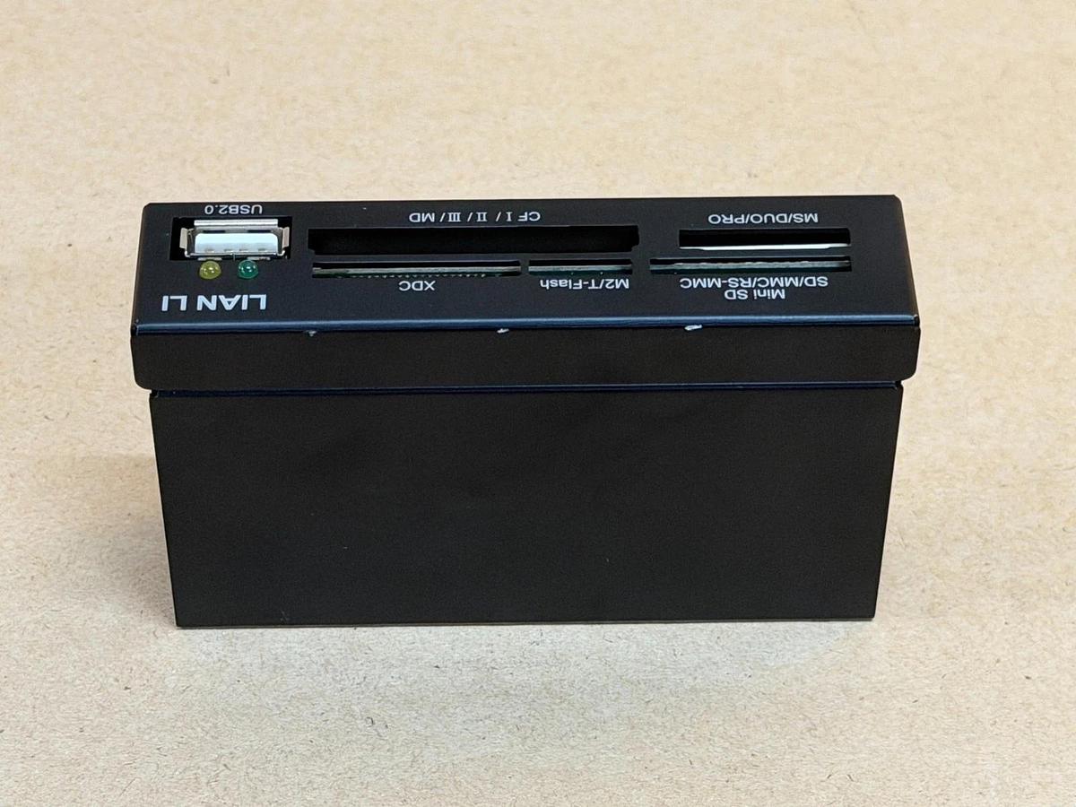 Used Lian Li Internal Multi-Format Card Reader with USB 2.0