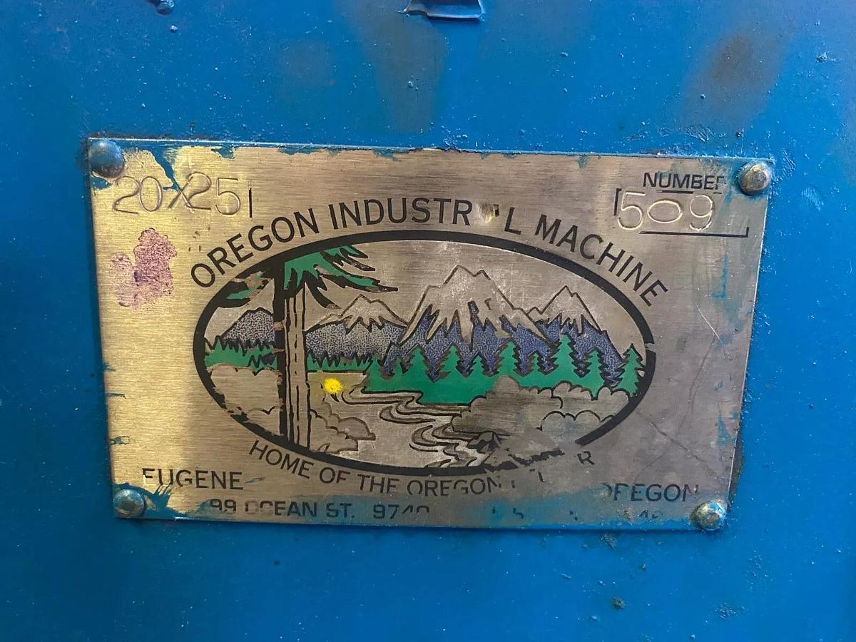 Used Oregon Industrial Machine 20x25 Rotary Airlock Feeder