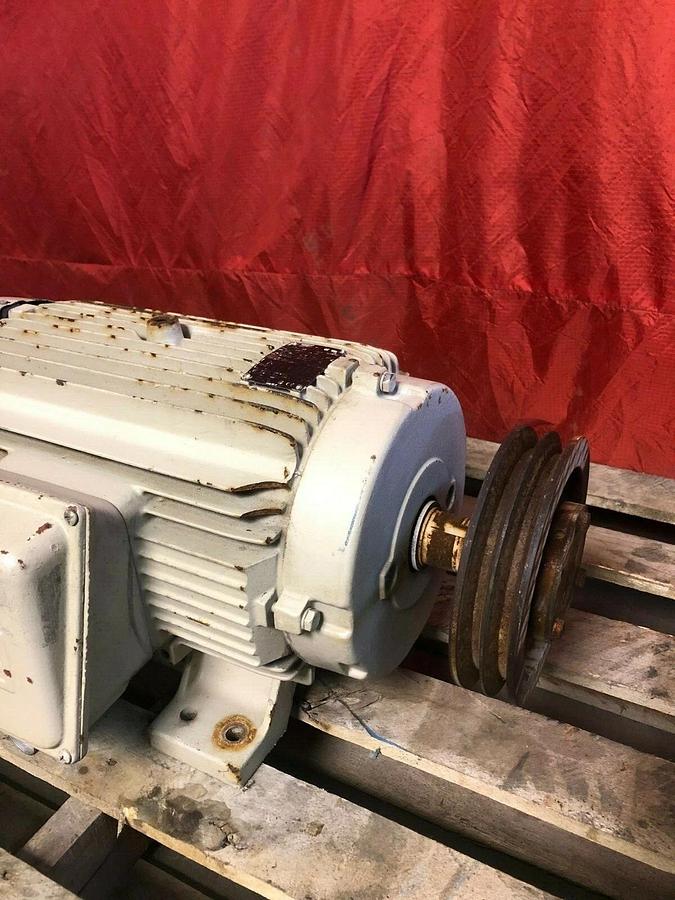 Used WEG 00509ES3EW254T, 3 HP, 865 RPM, Electric Motor, W254T Frame, 3 Phase
