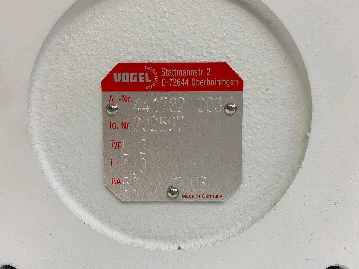 Used Vogel 202567 D-72644 Type: L 2 Gearbox