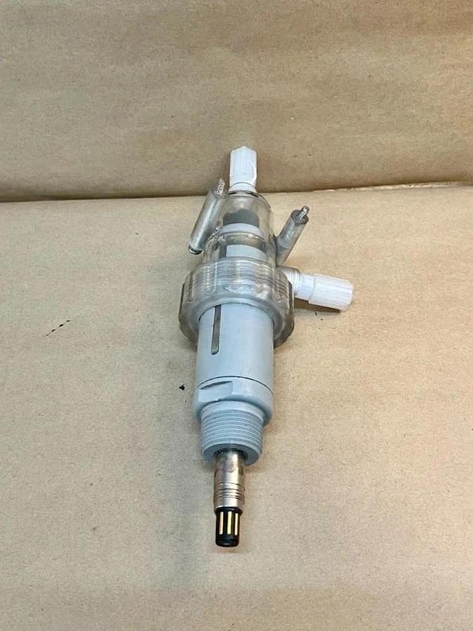 Used Rosemount 498CL Analytical Flow Through Ph Sensor Housing