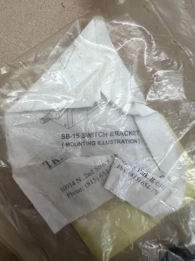 Used Bimba SB-15 Switch Bracket
