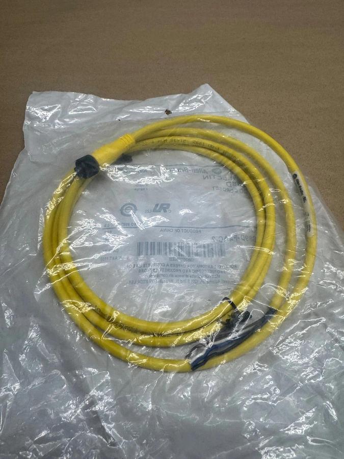 Used Allen Bradley 889D-F4AC-2 Series B, Cord Set (Lot of 2) *NEW*