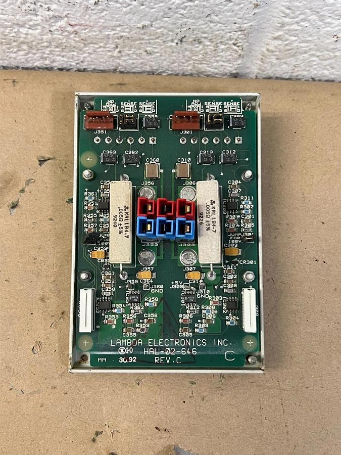 Used Lambda HAL-02-646 Circuit Board