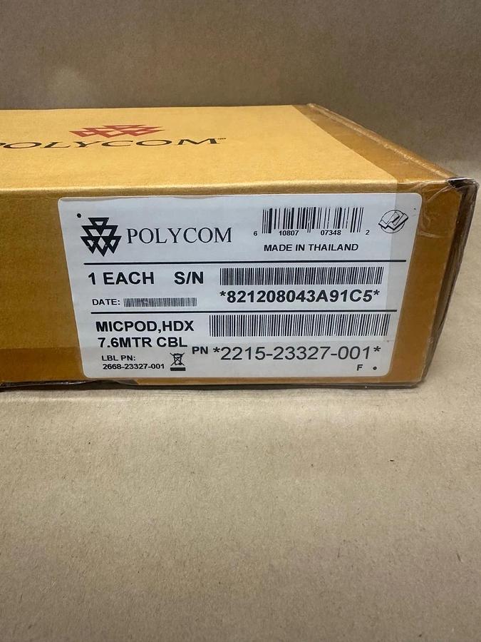 POLYCOM 2215-23327-001 HDX 7.6MTR CBL MICPOD, Missing Cord