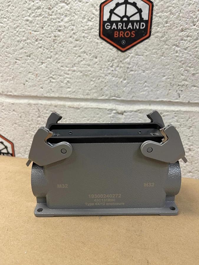 Used Harting 19300240272 Surface Mount Housing, M32, Type 4X/12 Enclosure