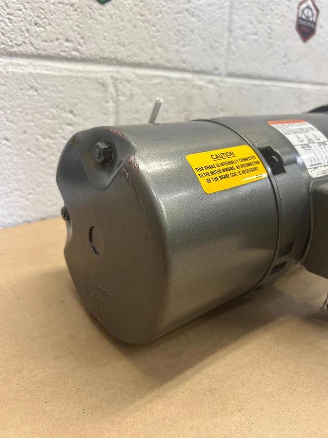 Used Baldor Reliance KBM3458 .33Hp 1725RPM 3Ph Ind Motor, Tigear 2 13Q10H56 Gearbox