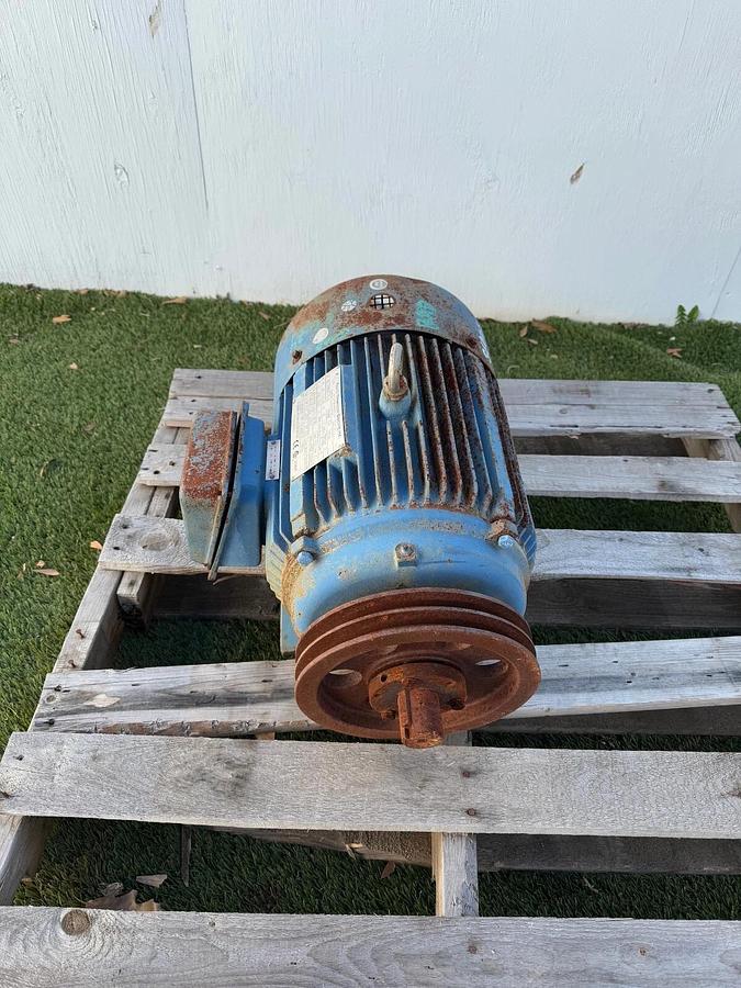 Used North American Electric Inc PE254T-15-4C 15HP 1750RPM 208-230/460V 254T Frame