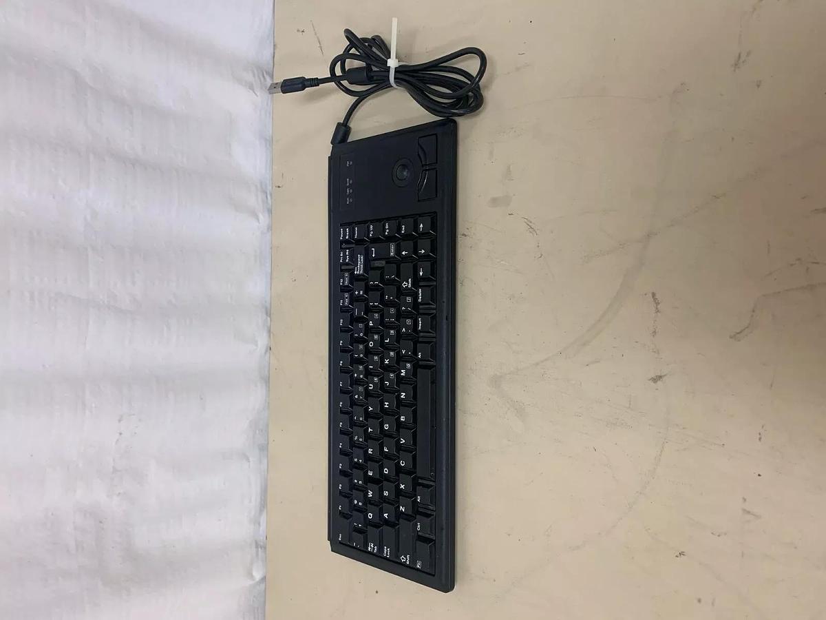 Used Cherry G84-4400PTBUS Trackball Ultraslim Keyboard