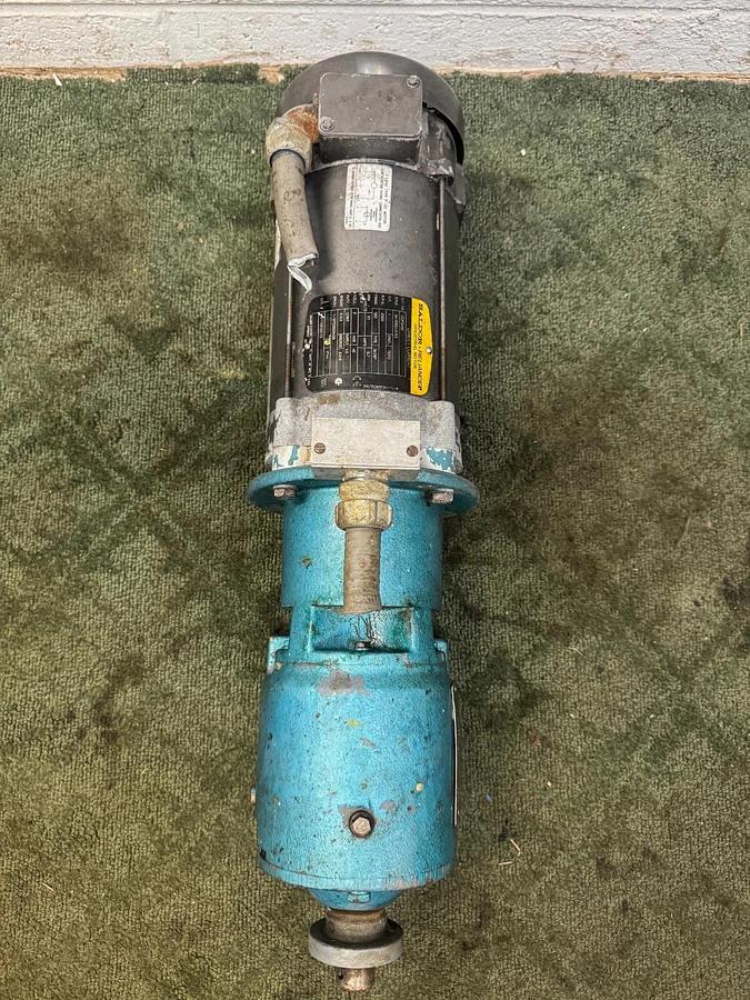 Used SEW Eurodrive R40LP56 6.17:1 Ratio Gearbox, Baldor-Reliance 1Hp Motor @ 2500RPM