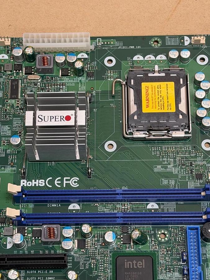 Used SuperMicro X7SLM Rev. 1.02 Motherboard *NEW*