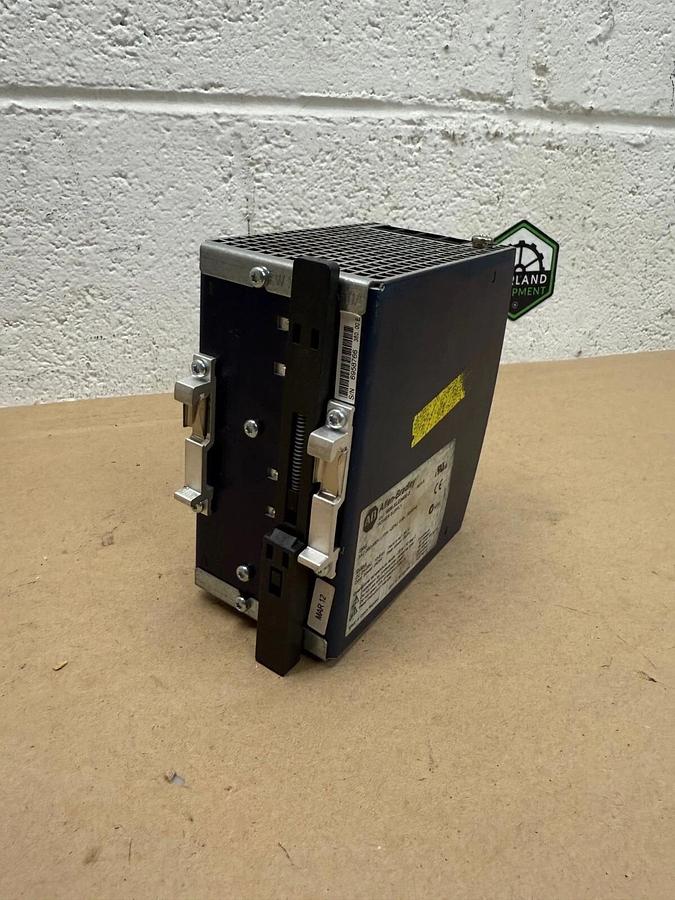 Used Allen-Bradley 1606-XLE240E-3 Power Supply, Ser A, 50/60Hz, 380-480VAC, 10A