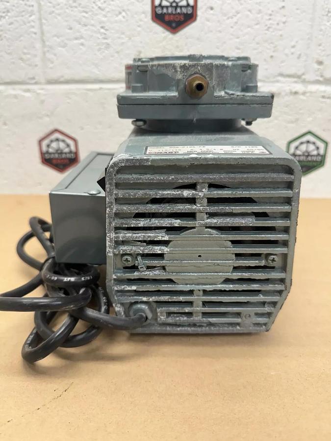 Used Gast DOA-P126-FB Vacuum Pump, 115/110V, 4.5/4.8 A, 60/50 Hz