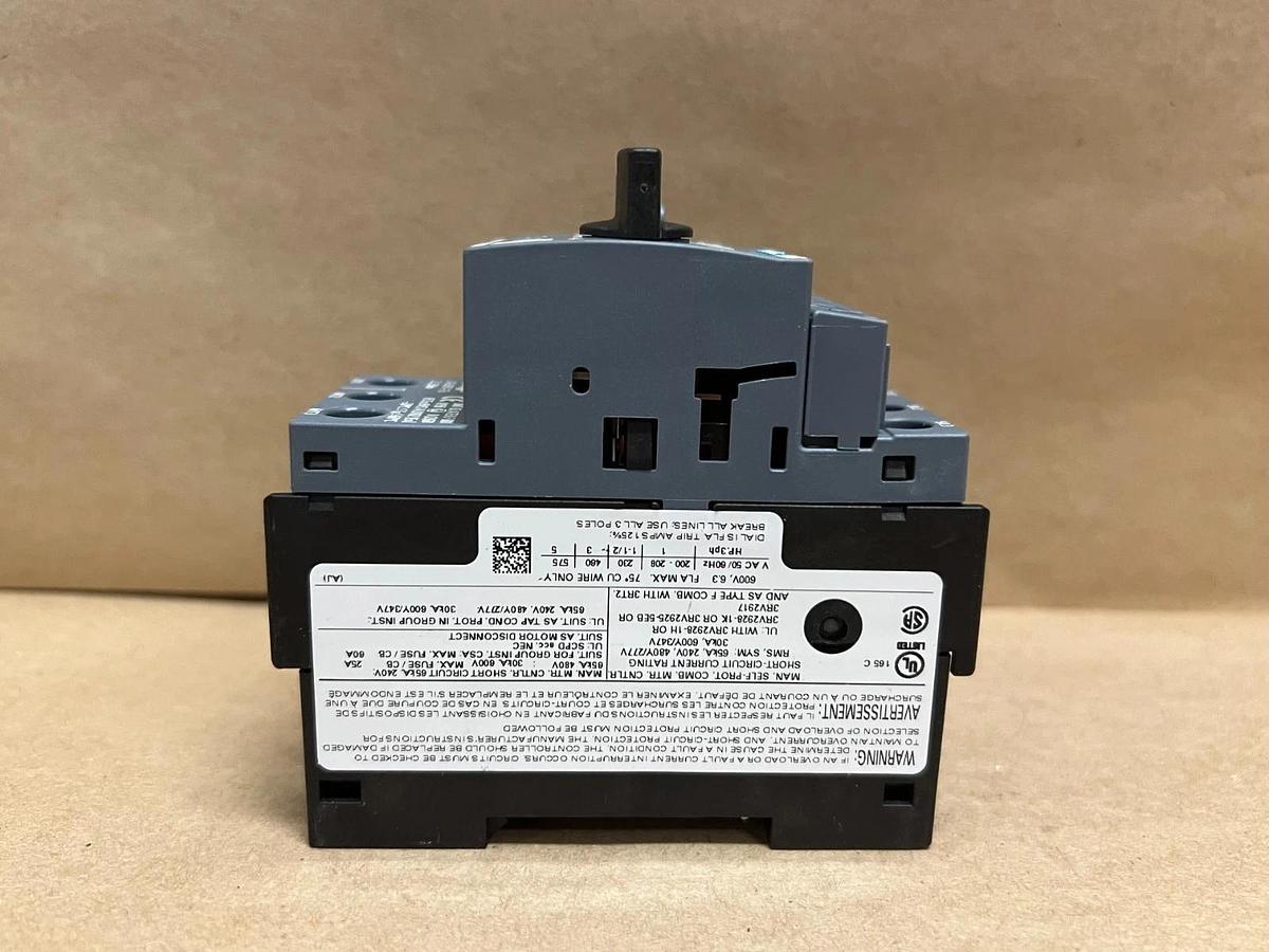 Used Siemens 3RV2021-1GA10 Class 10 Circuit Breakers - Lot of 4