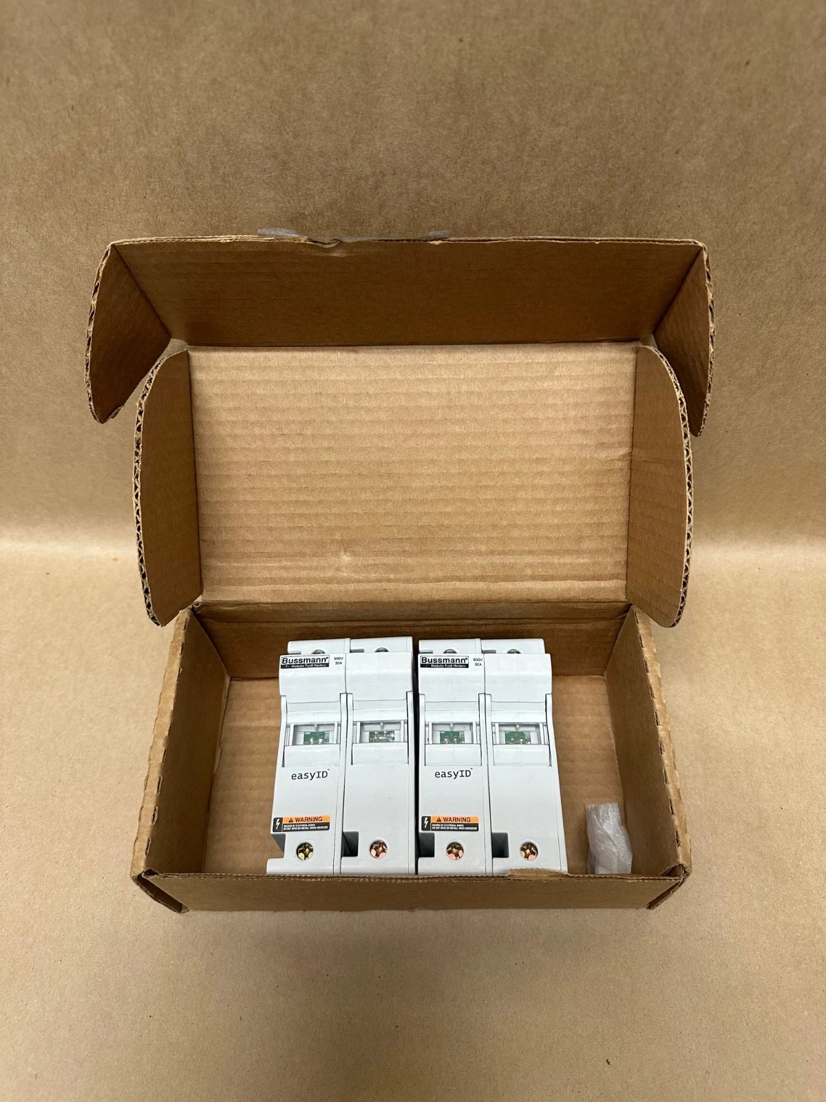 Eaton Bussmann CH30J2I 2 Pole 30A Class J Fuse Holder - Open Box of 2 *NEW*